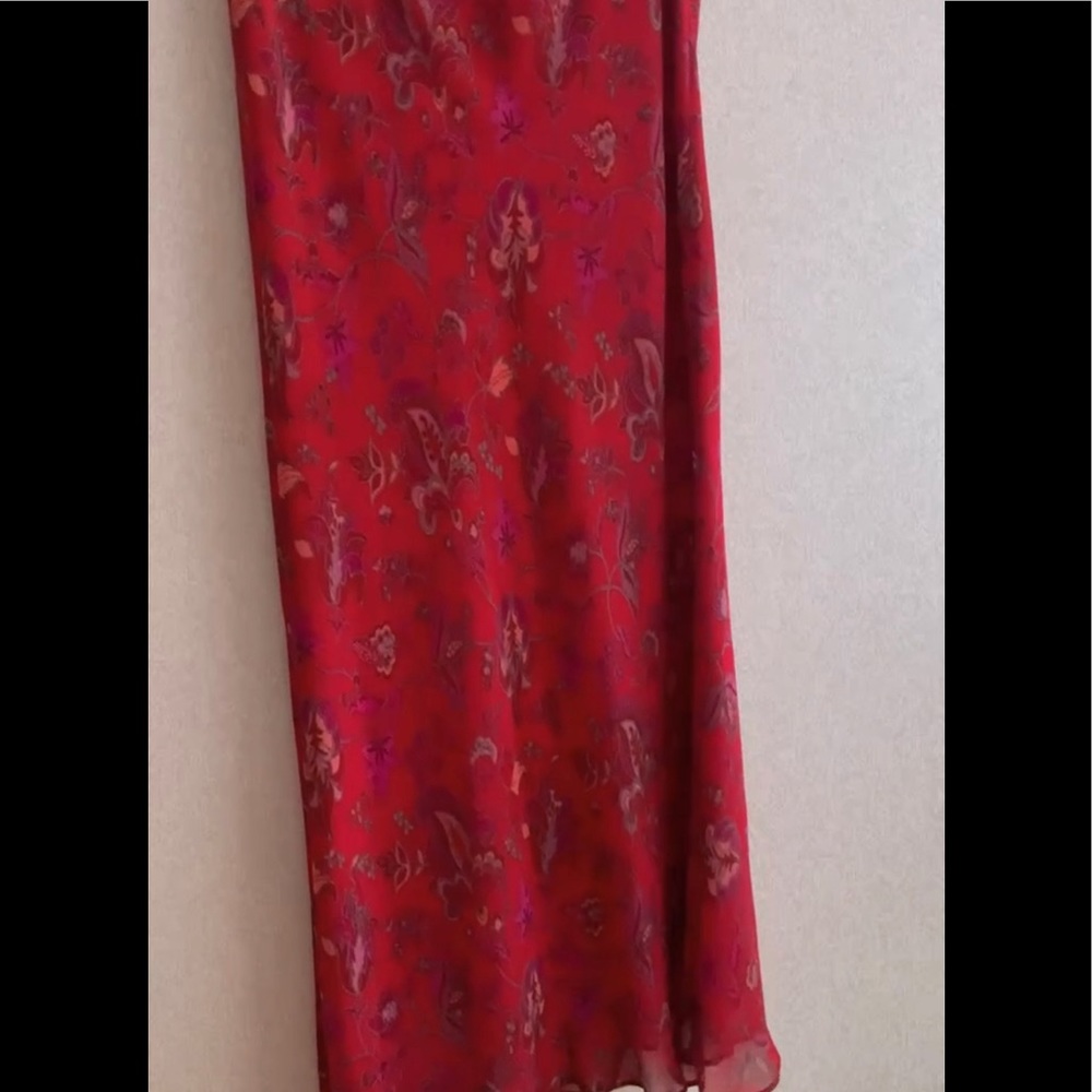 Vintage long flowy skirt